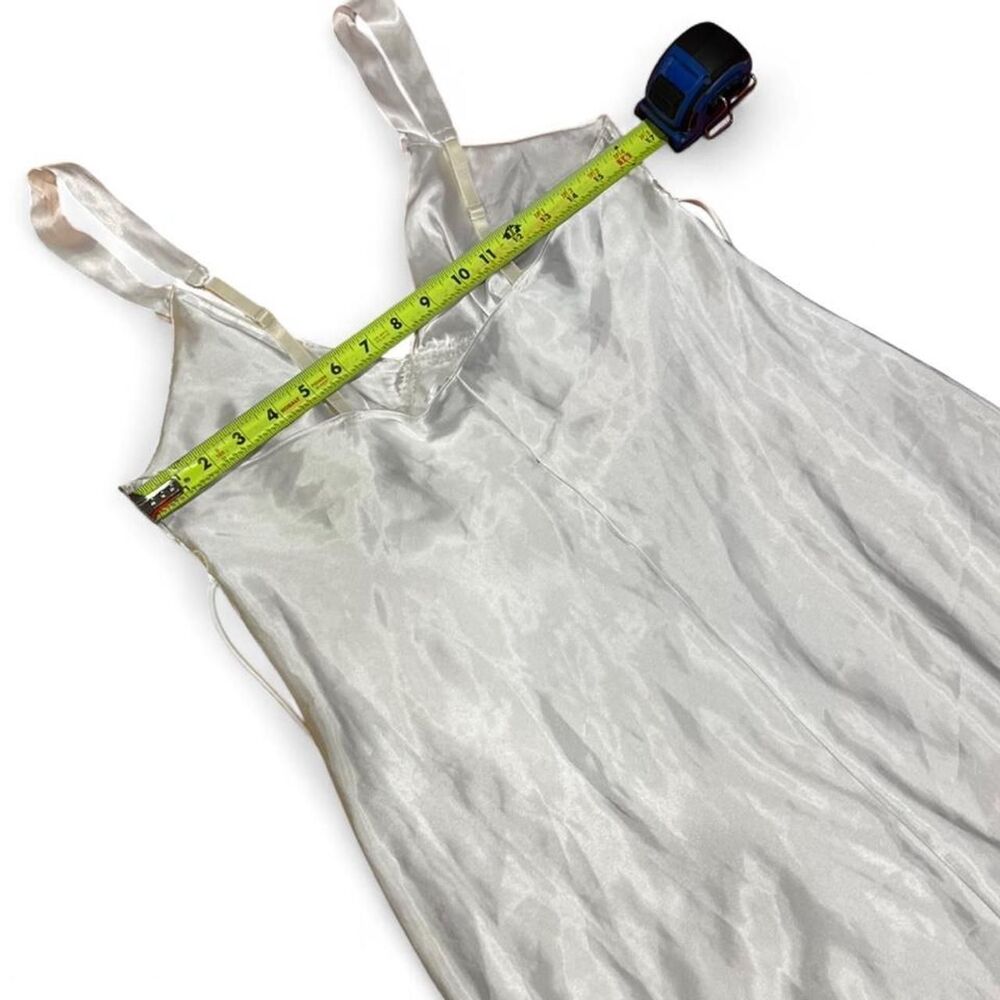 True Vintage Linea Donatella White Lace Nightgown Maxi Dress - Picture 3 of 8